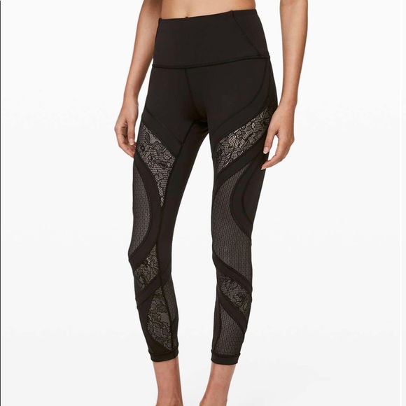 lululemon athletica Pants - Lululemon under wonder high waist leggings size 6